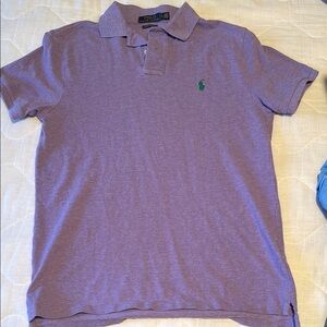 Polo by Ralph Lauren Men's Purple Polo Shirt